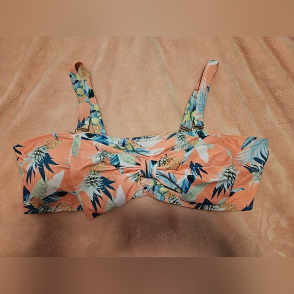 🩷5/$25🩷 Tropical Bow Bikini, Plus Size 3X - Picture 5 of 15